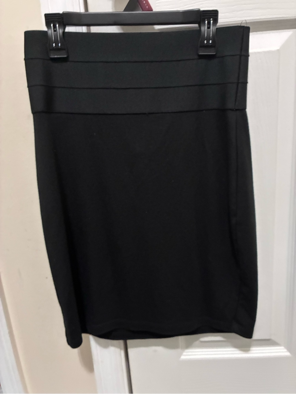 Max Studio Classic Black Pencil Skirt - Women's Professional Skirt Sz S
